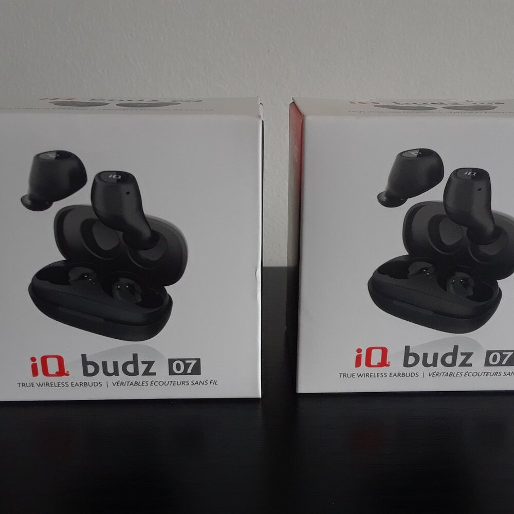 2 Brand New iQ Budz True Wireless Earbuds 07